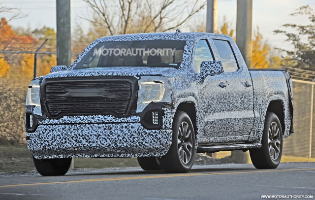 GMC Sierra Interior Largely Uncovered