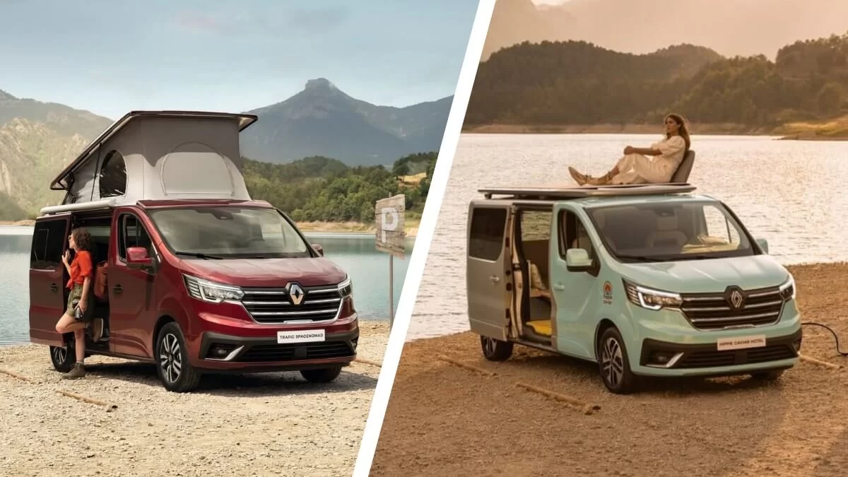 Renault Launches Space Nomad and Quirky Hippie Caviar Campers