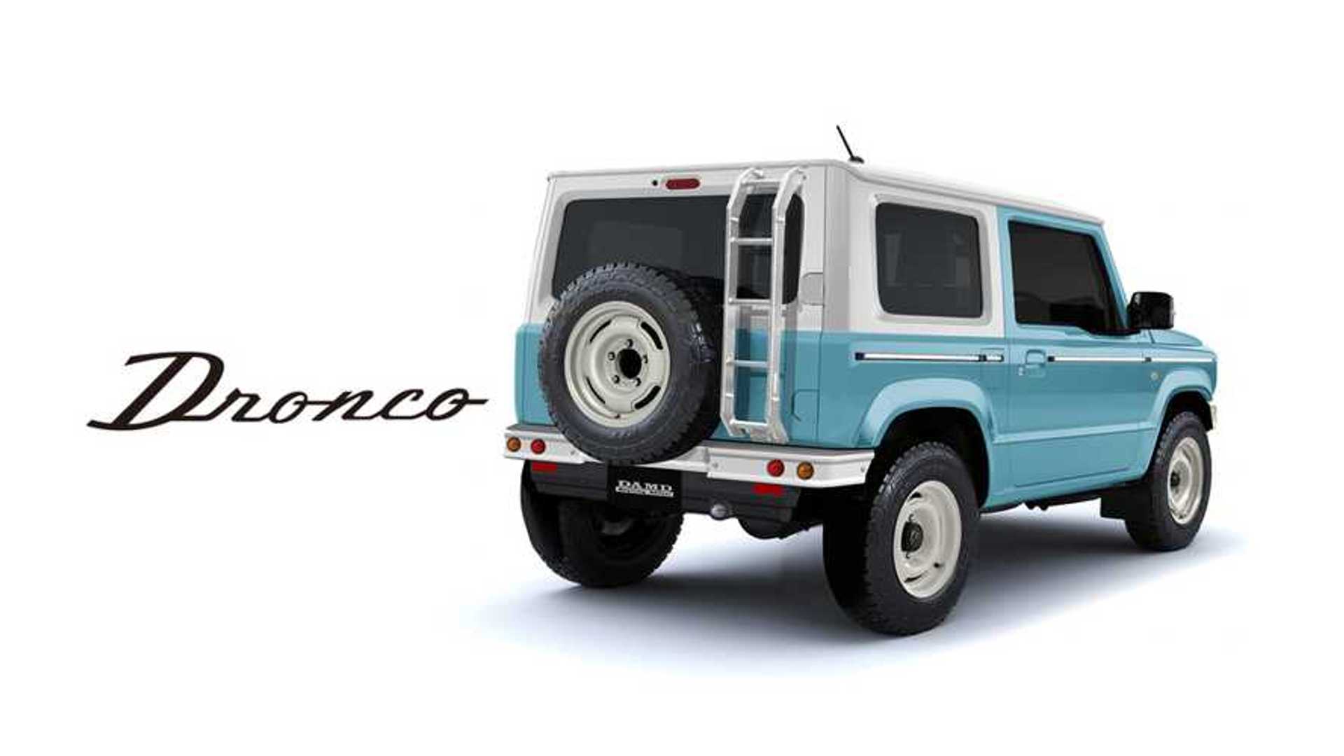 Ford-Bronco-Inspired Suzuki Jimny Teased Before Tokyo Auto Salon