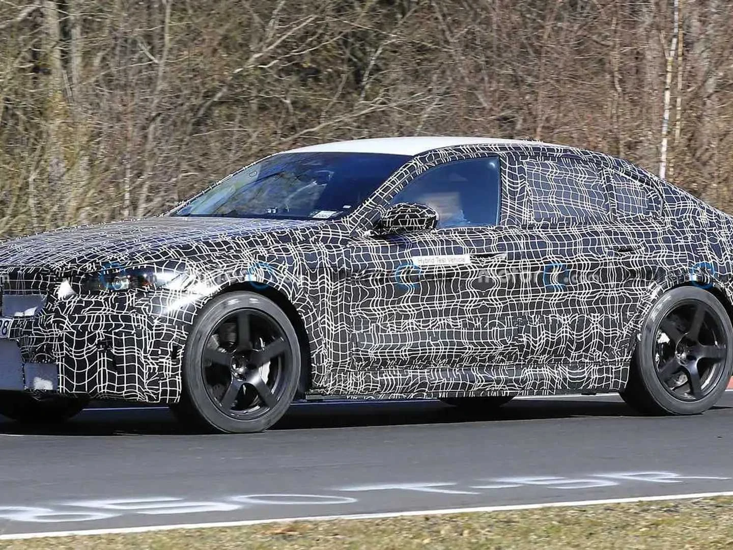 2024 BMW M5 hybrid Electrified Nurburgring