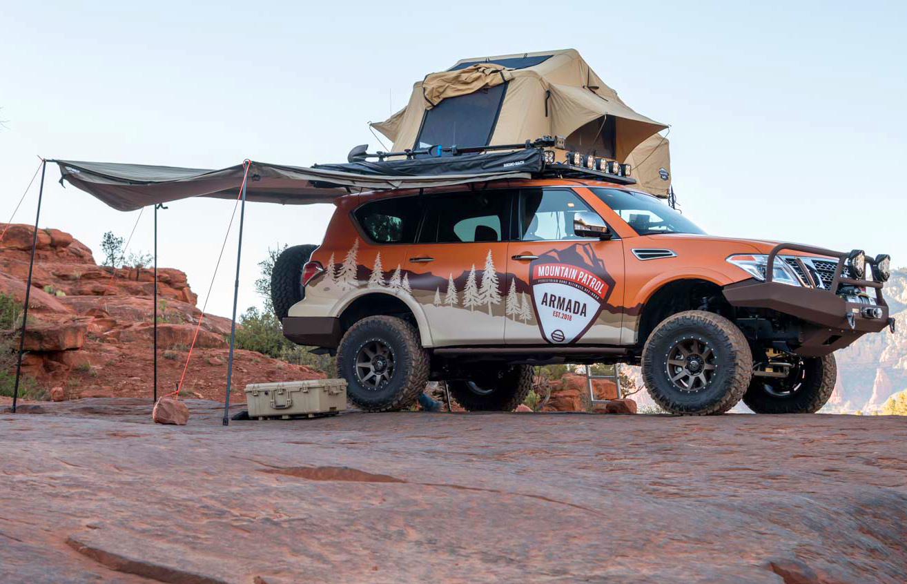 Nissan Armada Mountain Patrol is the Hardcore Camping Rig Of Your Dreams