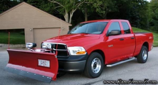 2021 Ram 1500 Snow Plow Prep Pack Arrives for Last Bit of Winter