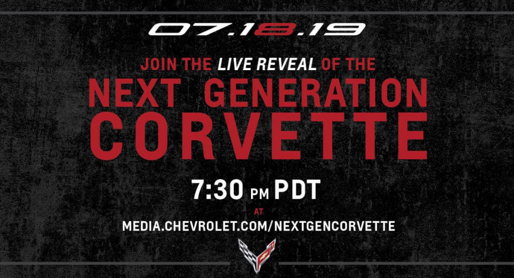 Livestream for Mid-Engined Corvettes Starts July 18th at 10:30 ET