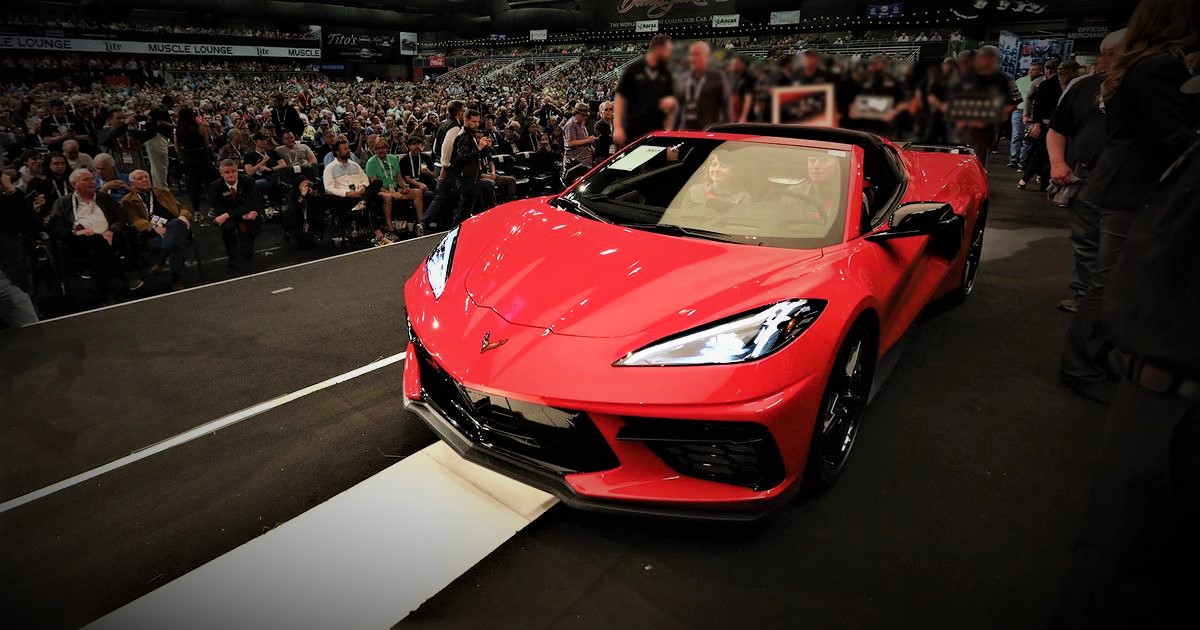 First 2020 Corvette Stingray Sells For $3M At Auction