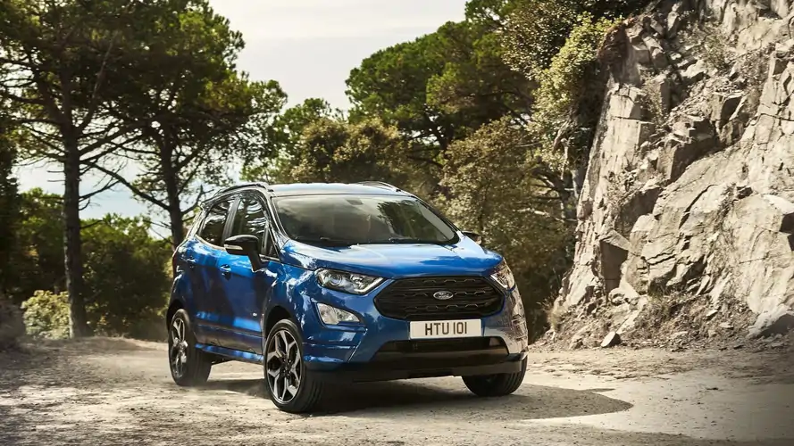 Ford EcoSport Facelift Revealed with Sporty ST-Line Option