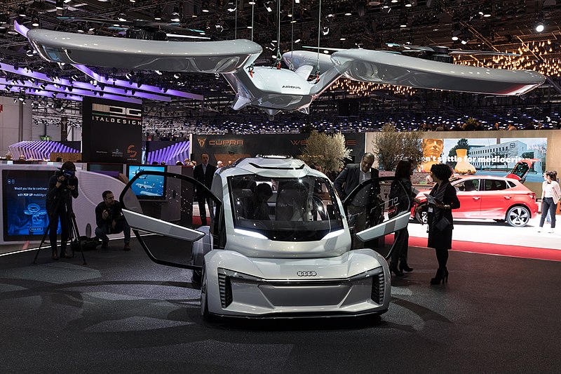 Audi joins Airbus and Italdesign on the Pop.Up Next Flying Car Concept