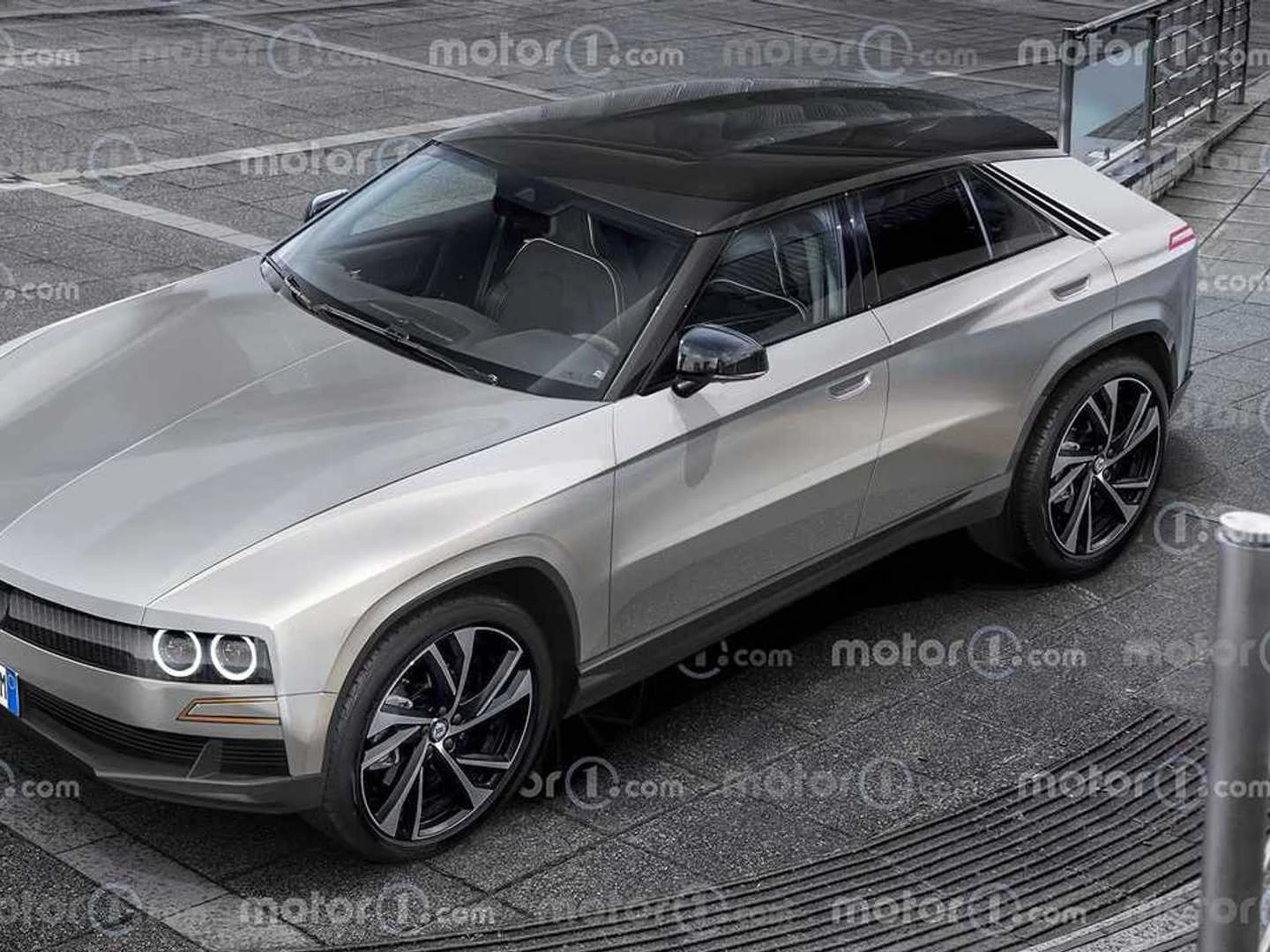 Lancia's Flagship Electric Vehicle Imagined in Exclusive Renderings