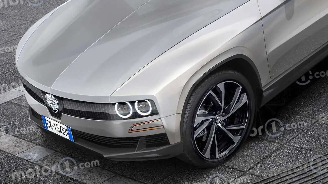 Lancia's Flagship Electric Vehicle Imagined in Exclusive Renderings