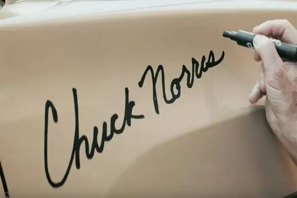 Chuck Norris' Signature Makes Toyota Tacoma Superhero