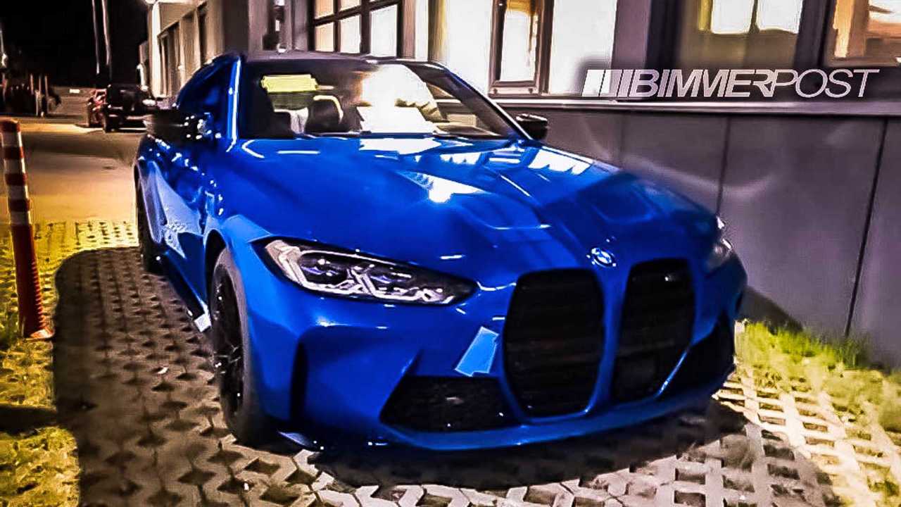2021 BMW M4 Coupe Reveals a Controversial Front Design in Spy Photo