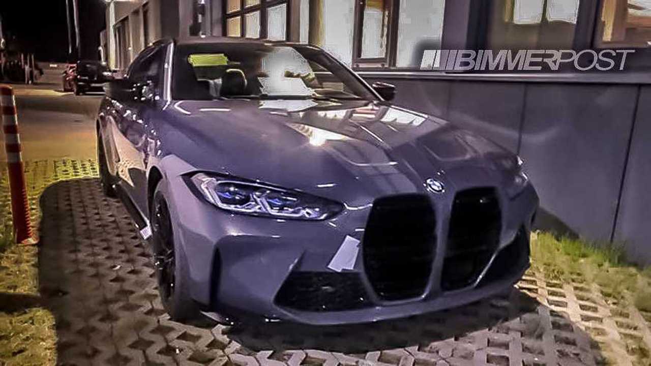 2021 BMW M4 Coupe Reveals a Controversial Front Design in Spy Photo
