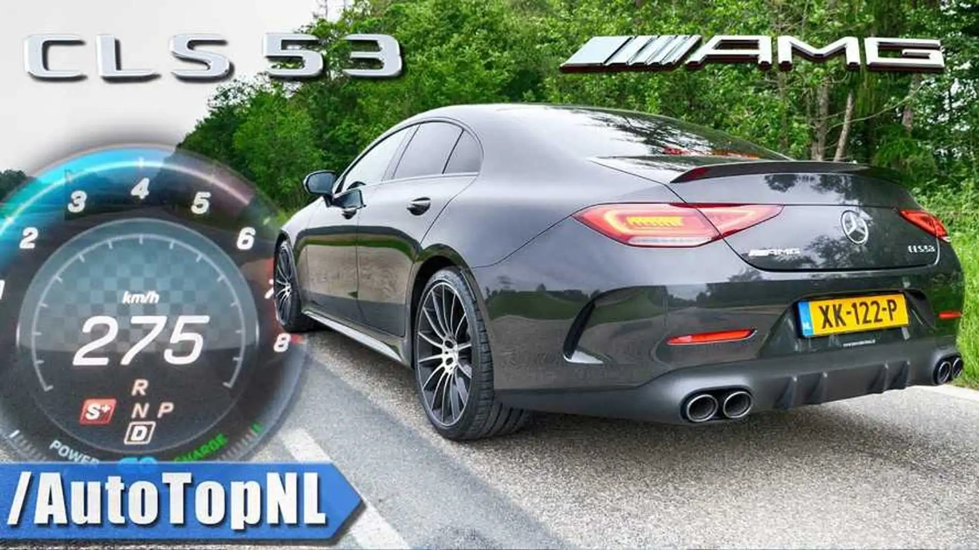 Watch A Mercedes-AMG CLS 53 go on a high-speed run