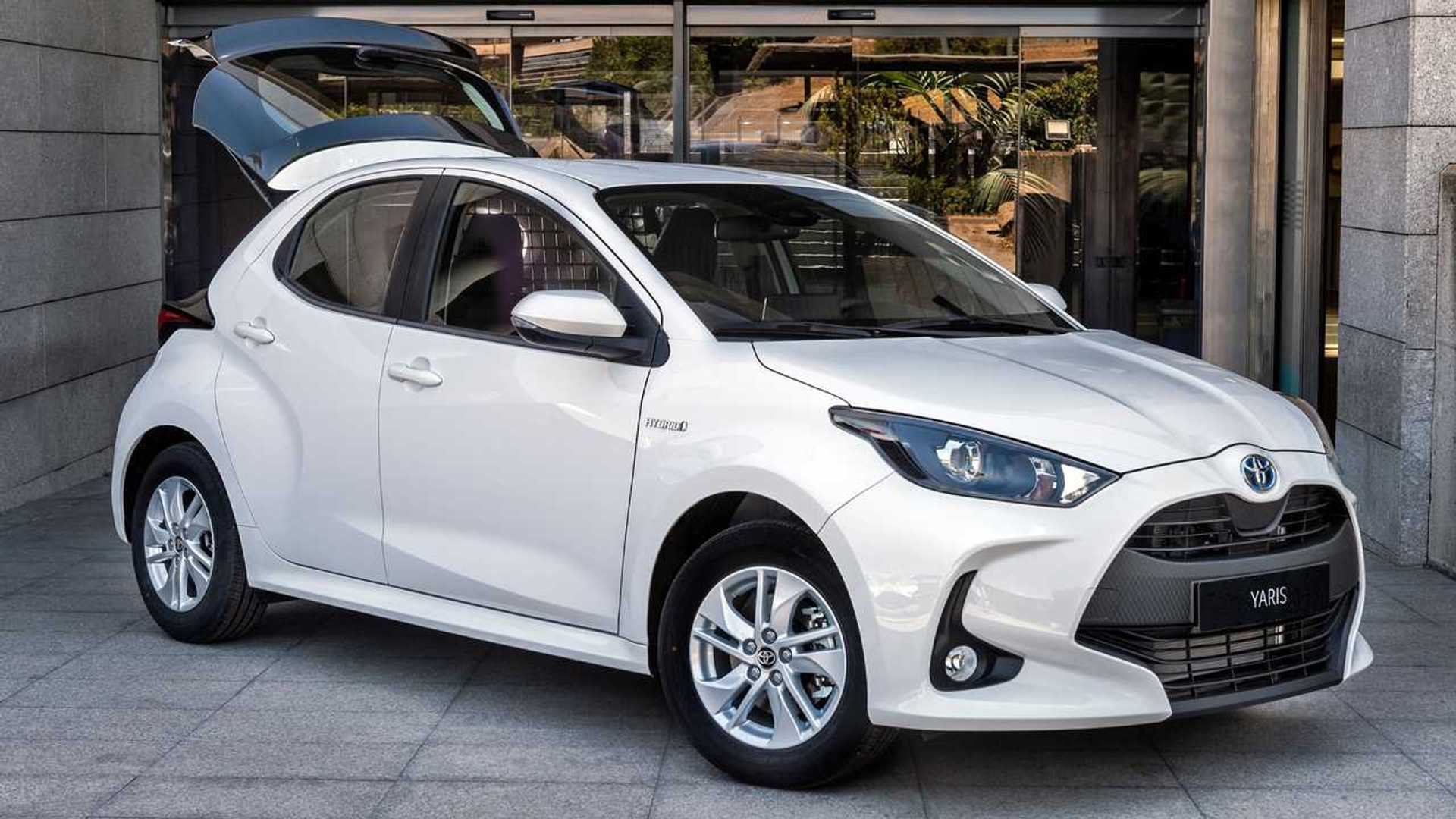 Tiny Toyota Yaris becomes ECOVan commercial vehicle in Europe