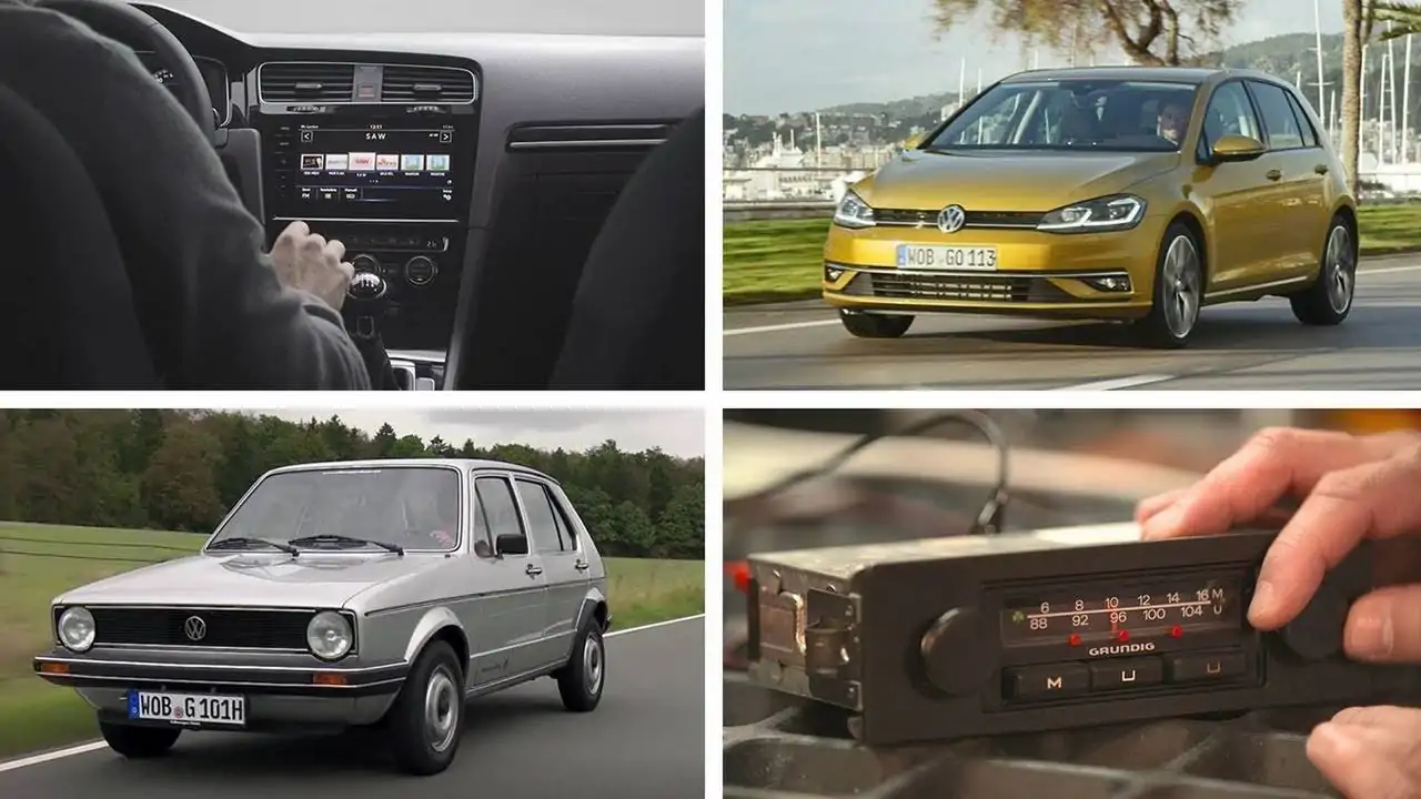 Listen to How the VW Golf's radio has evolved over the years