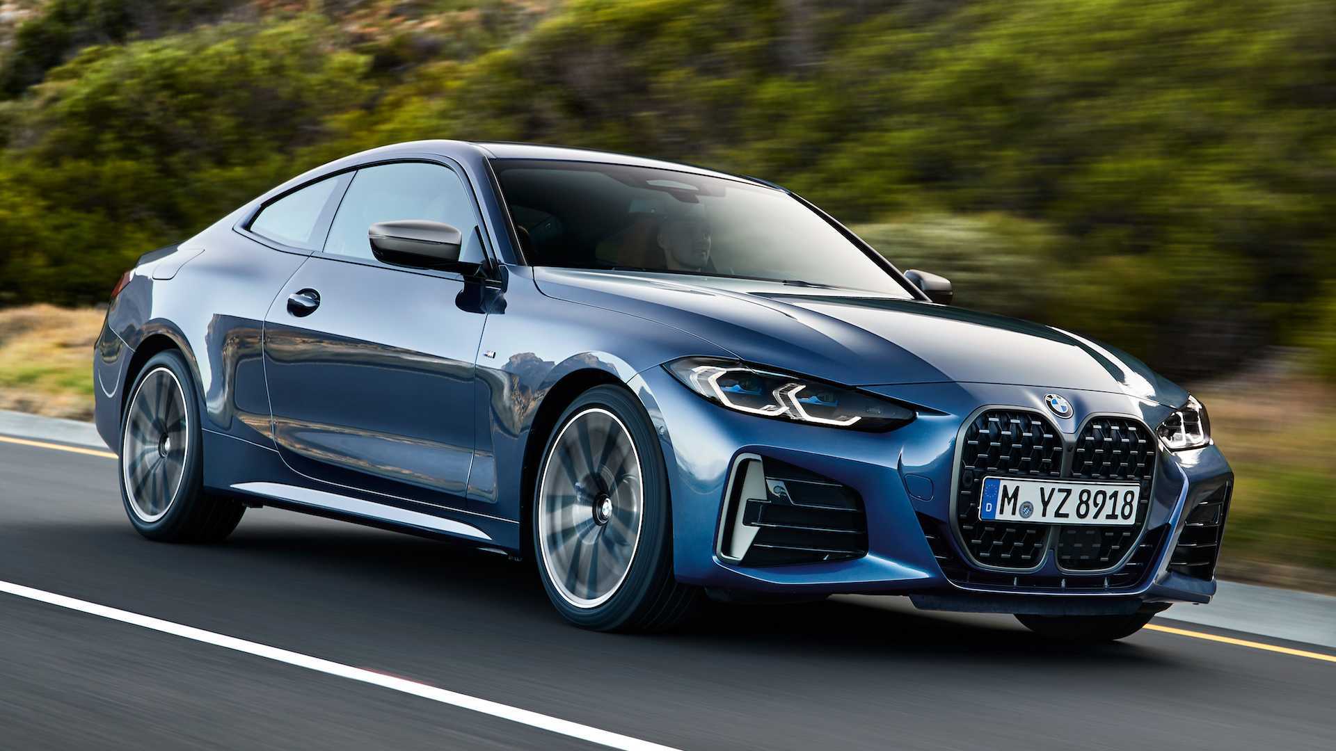 BMW's Mighty New Grille Gets a 4 Series Coupe