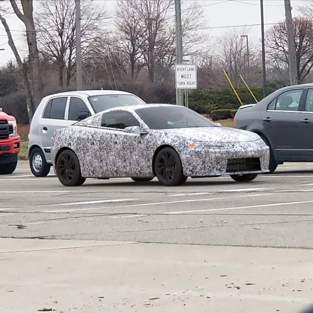 This is the Revived Acura Integra Coupe or a Really Good Fake.
