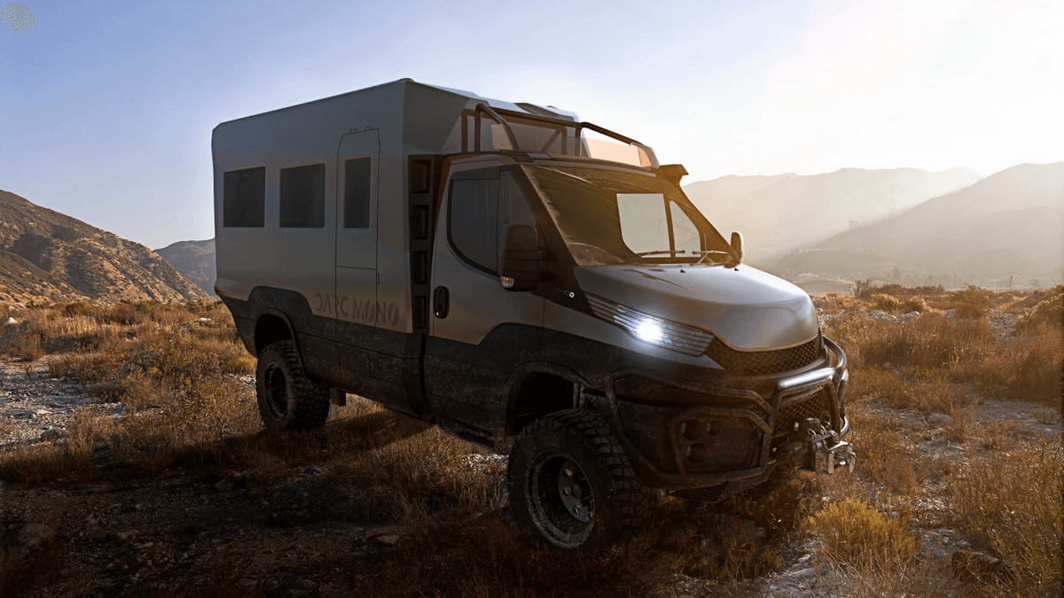 Darc Mono Dakar-Inspired, Carbon Fiber RV Is Afraid of Nothing
