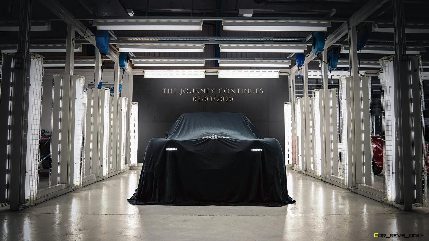 Morgan Teases a New Four-Cylinder Car for Geneva