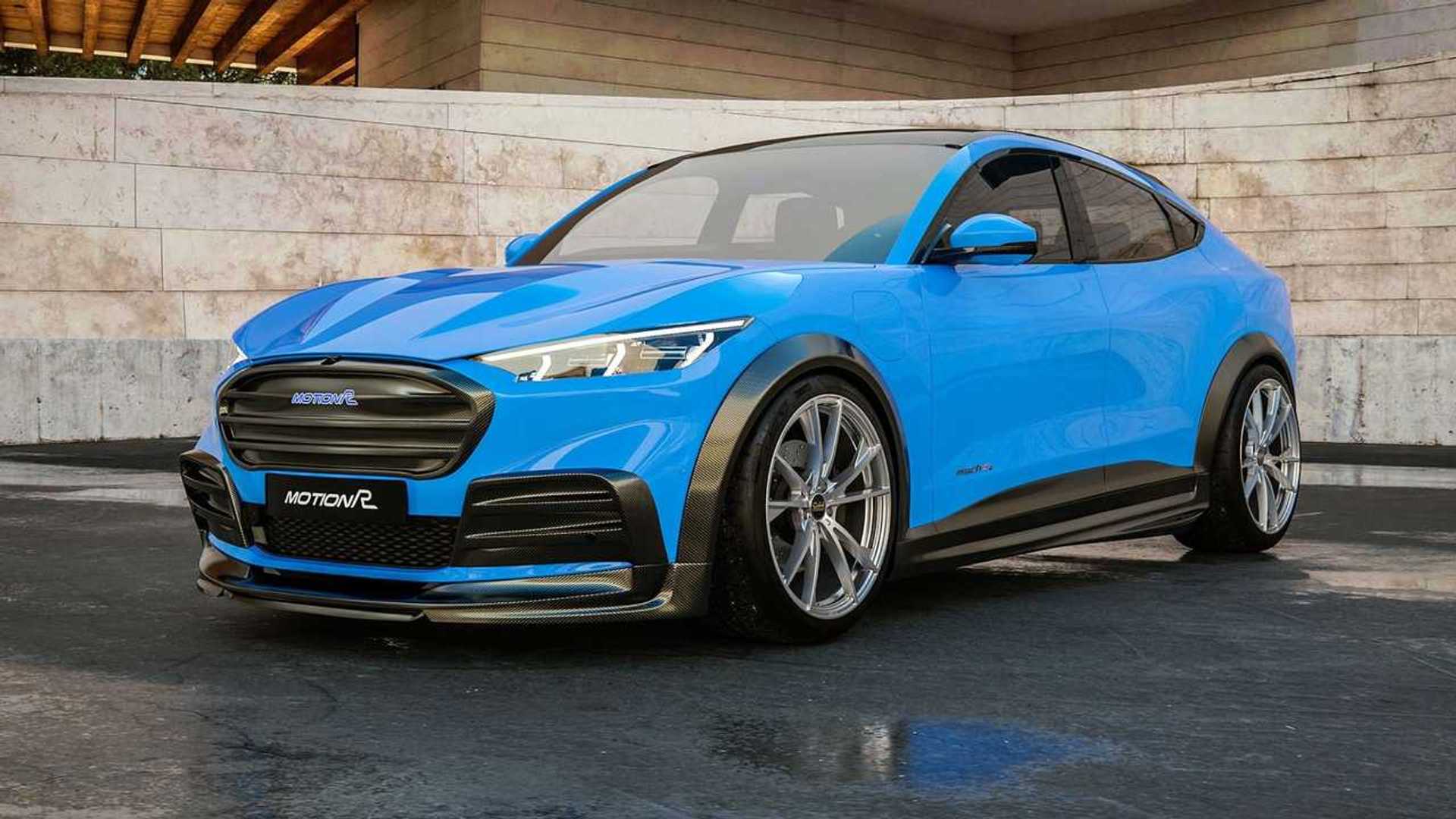 Ford Mustang Mach-E by Motion R Design Looks Like