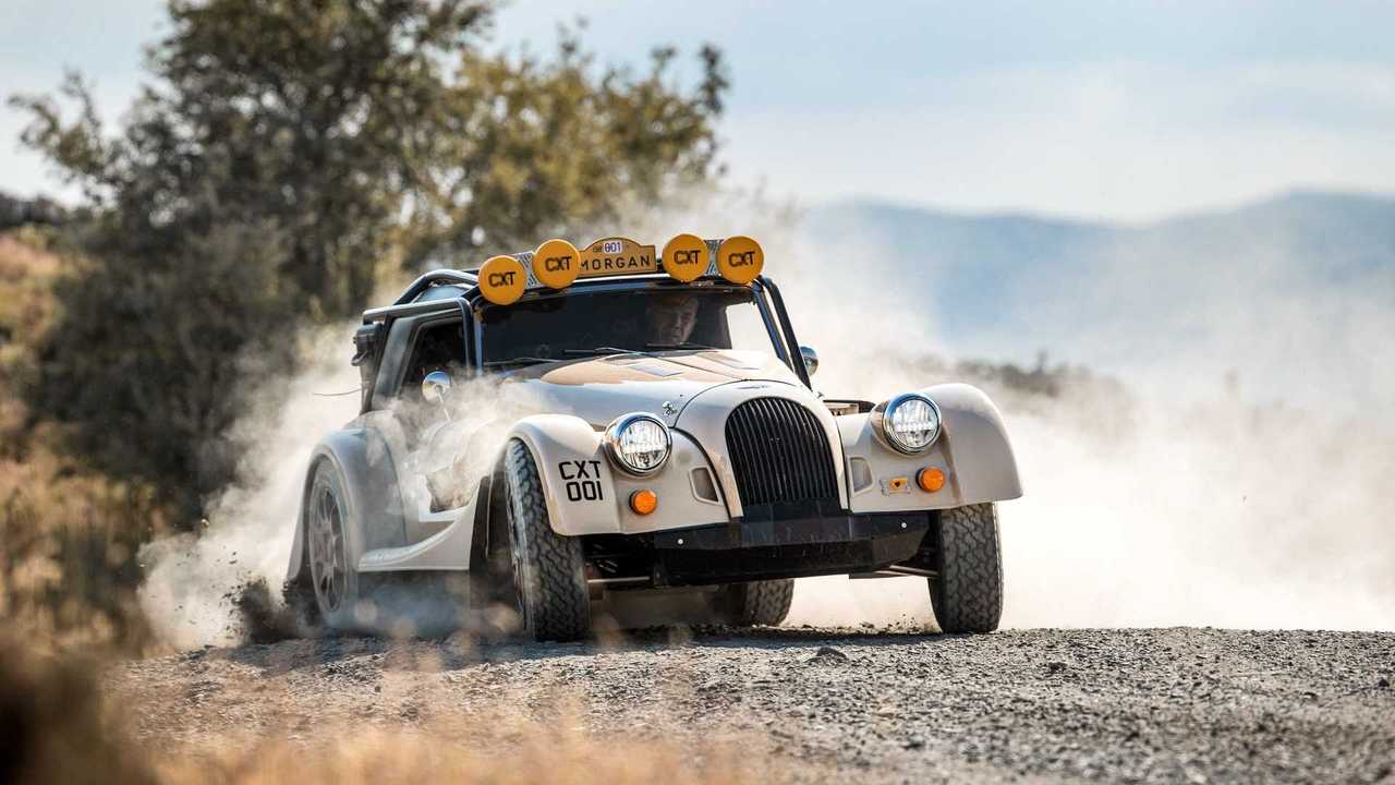 Morgan CX-T Sliding Off Road: Watch Morgan Kick up Mud