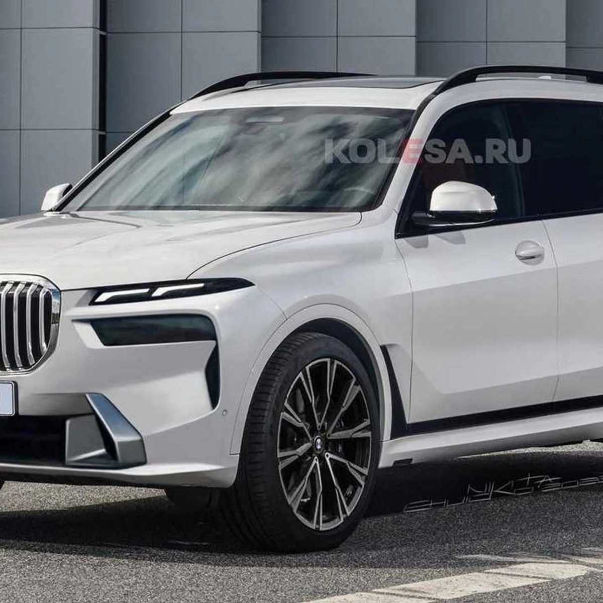 2023 BMW X7: Leaked Image Shows Split Lights
