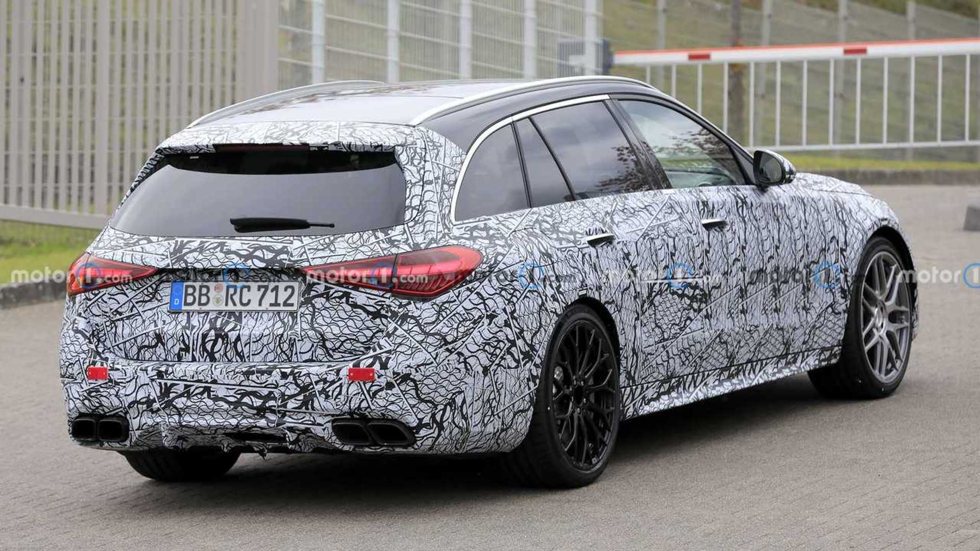 2023 Mercedes AMG C63 Wagon Tested 2.0-Liter Engine At Nurburgring