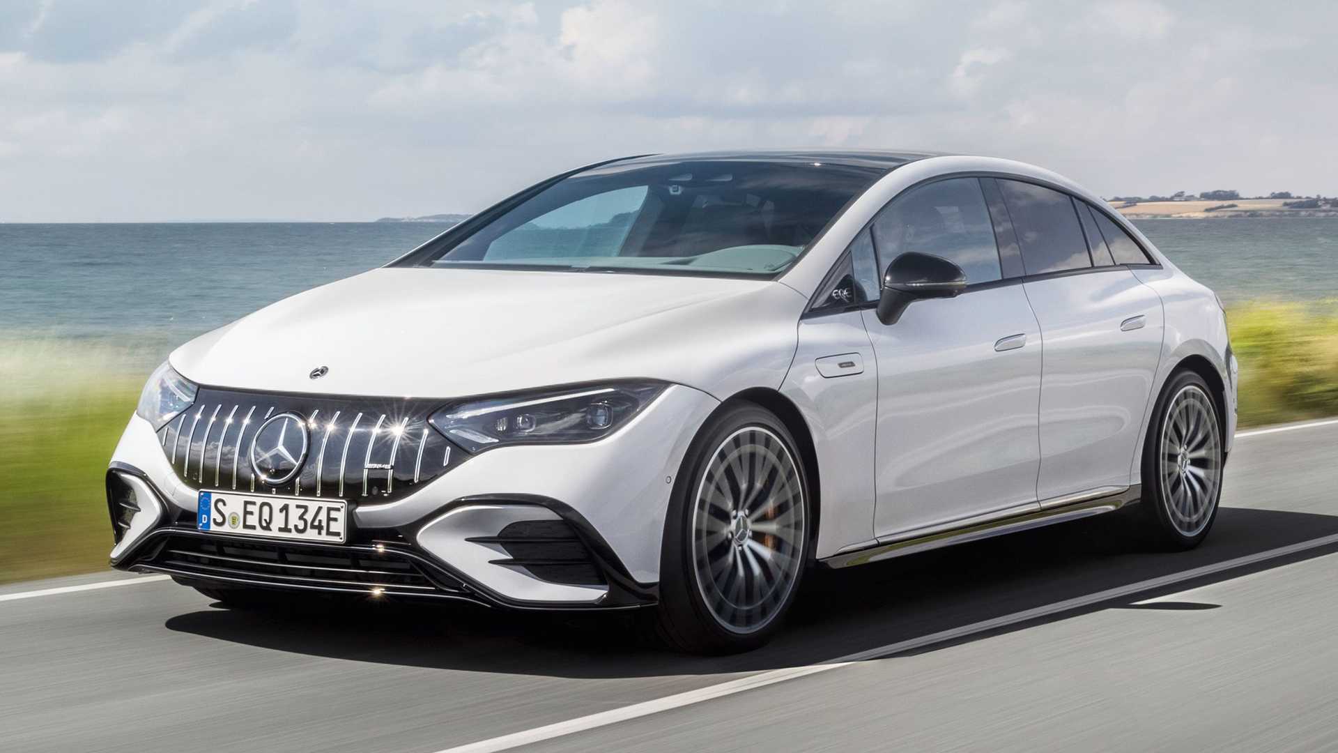 2023 Mercedes-AMG-EQE Debuts with Standard AWD, 677 HP in Boost Mode and 20