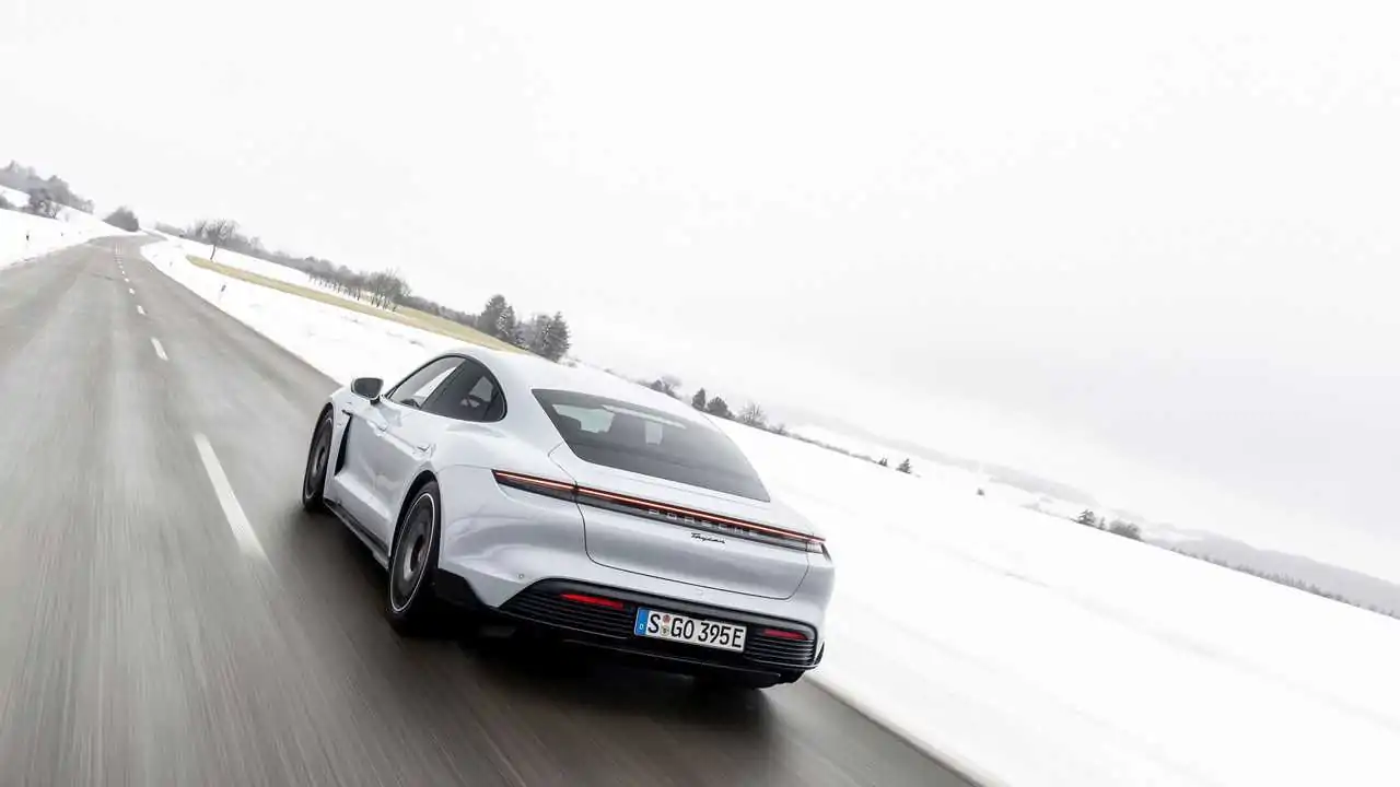 Rear-Drive Porsche Taycan Acceleration Testing Shows What EV Can do