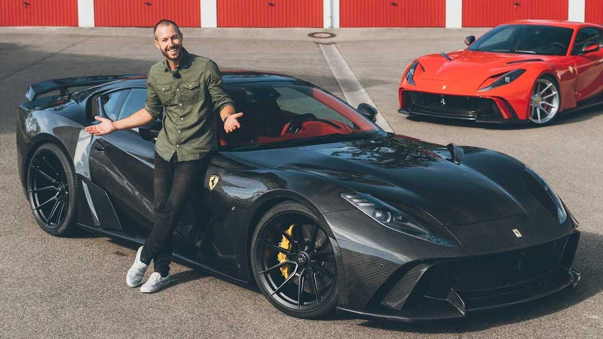 Ferrari 812 with Full Carbon Fiber Body is a Rare Novitec Exclusive