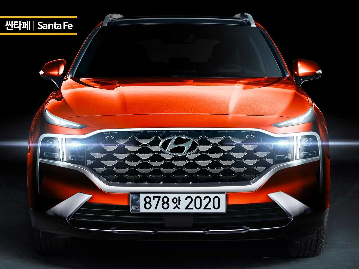 2021 Hyundai Santa Fe Renewable Based on Teaser Shows Unusual Front End