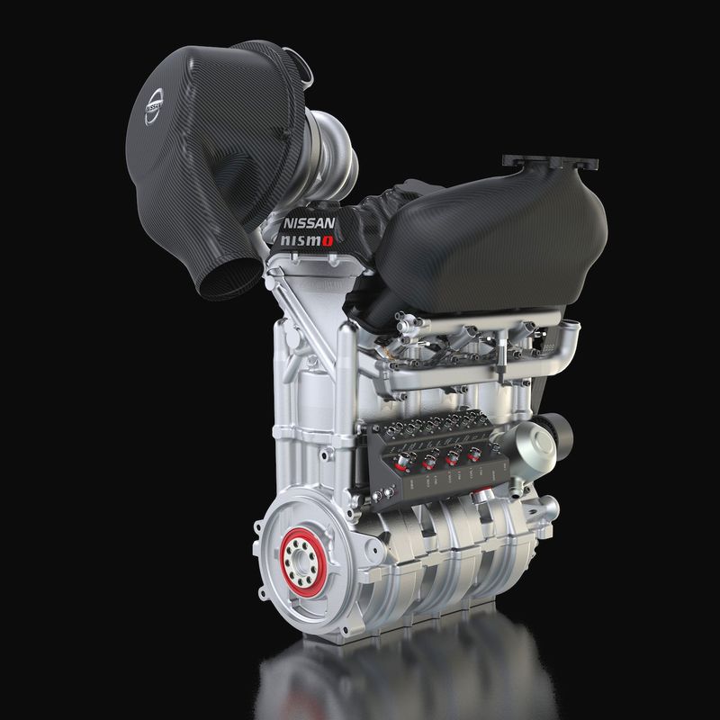 Nissan unveils a 400 bhp turbo 3-cylinder 1.5-liter turbo engine to power its ZEOD RC Racer