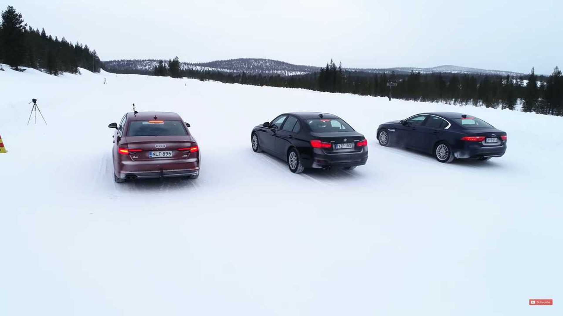 Winter is coming: Audi Quattro meets BMW xDrive in Snow Test
