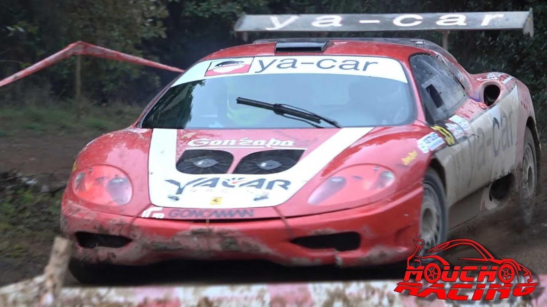 Ferrari 360 Rally Car reveals Amazing Secret Under Its Skin