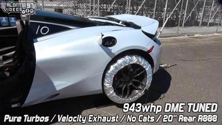The McLaren 720S covers Quarter Mile in 8.9 Seconds - World's Fastest McLaren