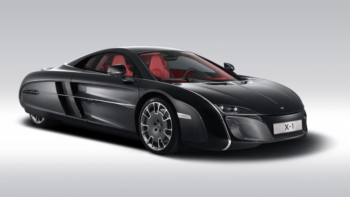 Official unveiling of McLaren X-1 concept at Pebble Beach
