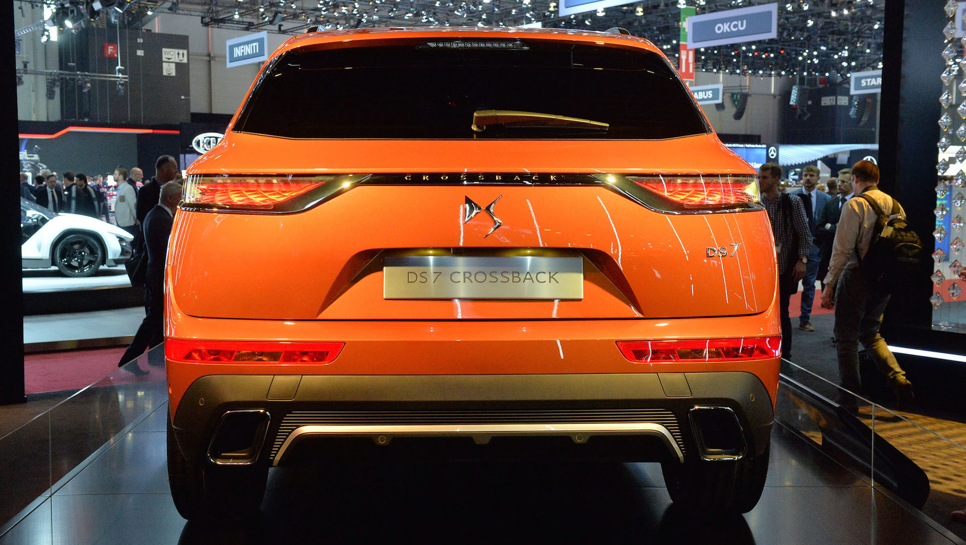 Geneva: The new DS 7 Crossback displays its elegant lines