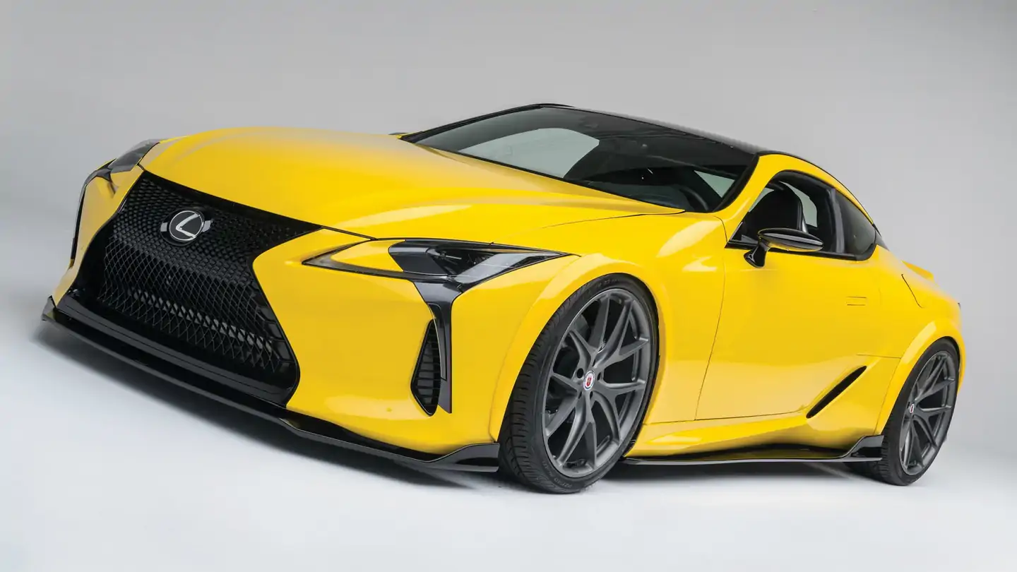 A modified Lexus LC 500 can deliver over 900 horsepower