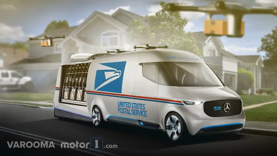 Next-gen mail trucks will allow you to go postal