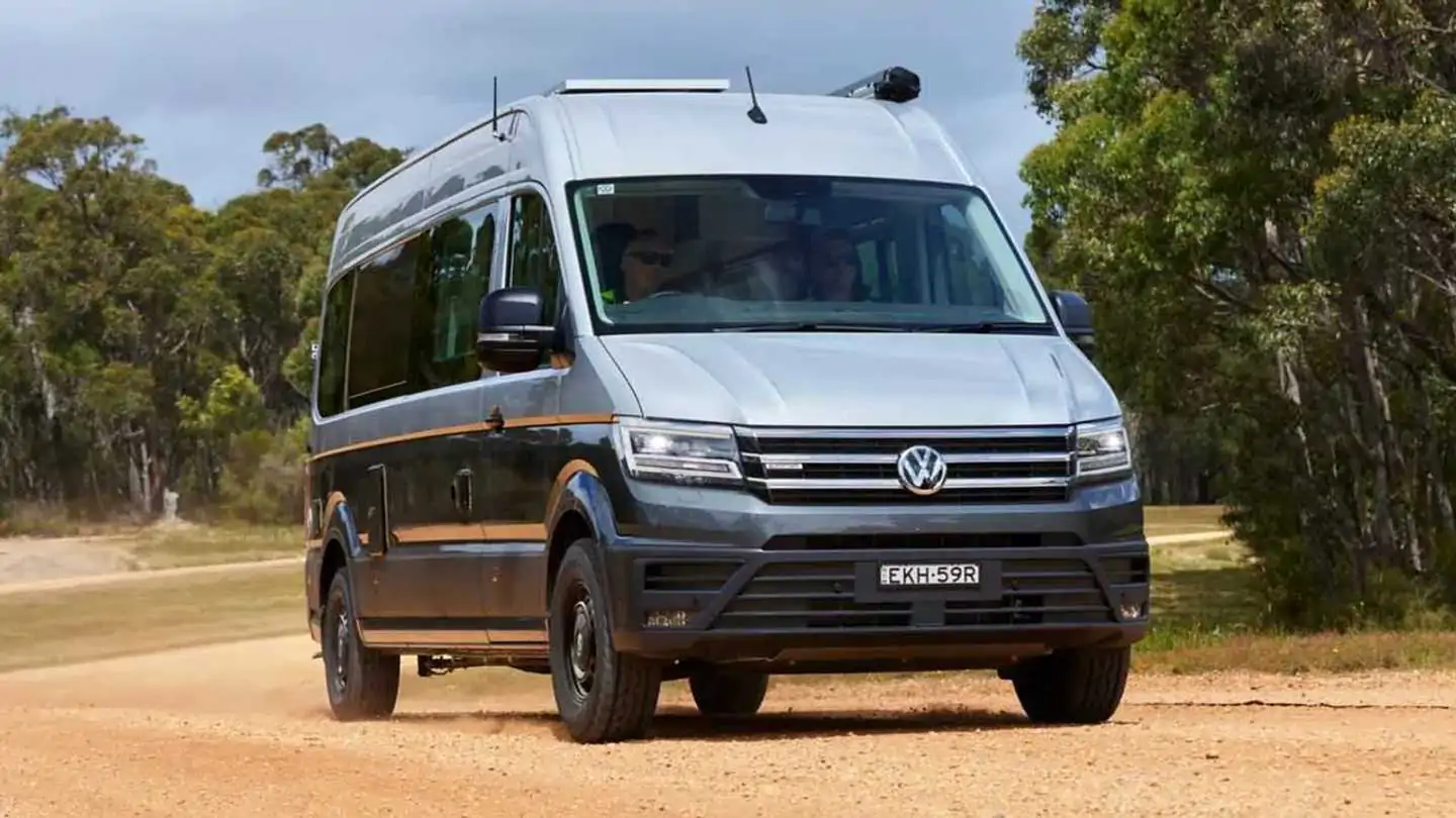Volkswagen Crafter Kampervan Packs All-Wheel Drive, Lifted Suspension
